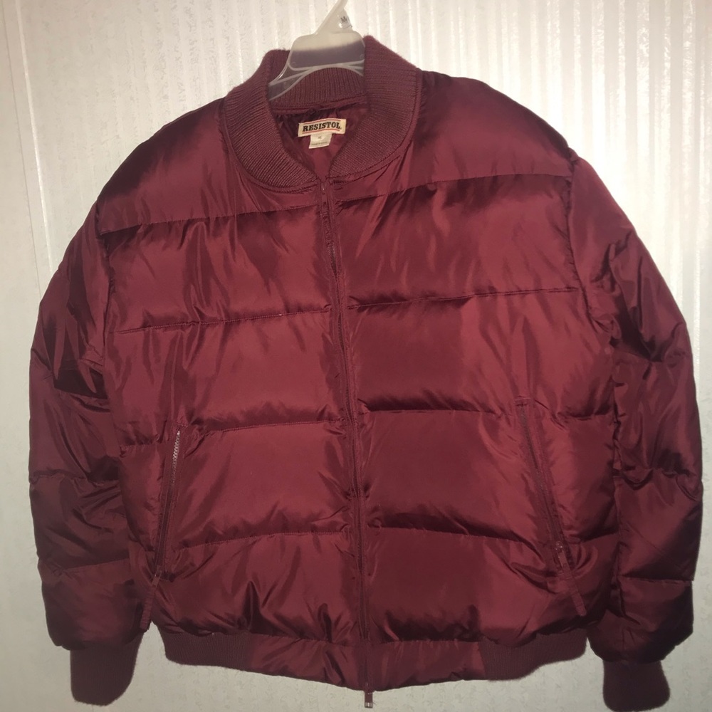 Burgundy Resistol jacket